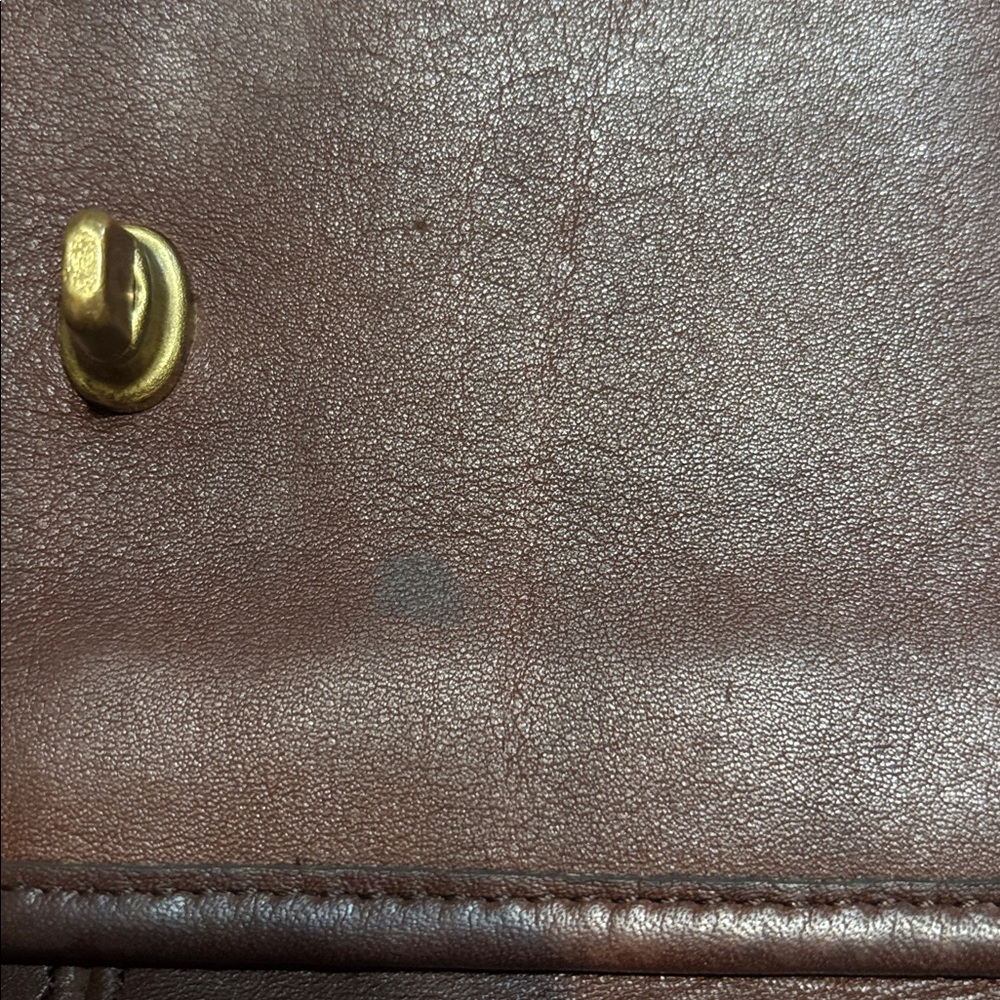 Vintage 80s 90s Coach Crossbody Messenger Satchel Briefcase Bag Office Laptop - Picture 15 of 17